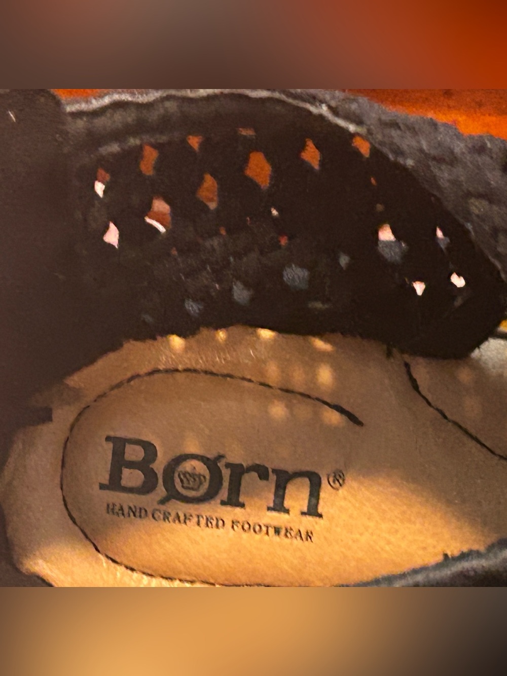Born Iwa Mac Leather Sandal in Black size 9 - Picture 10 of 14